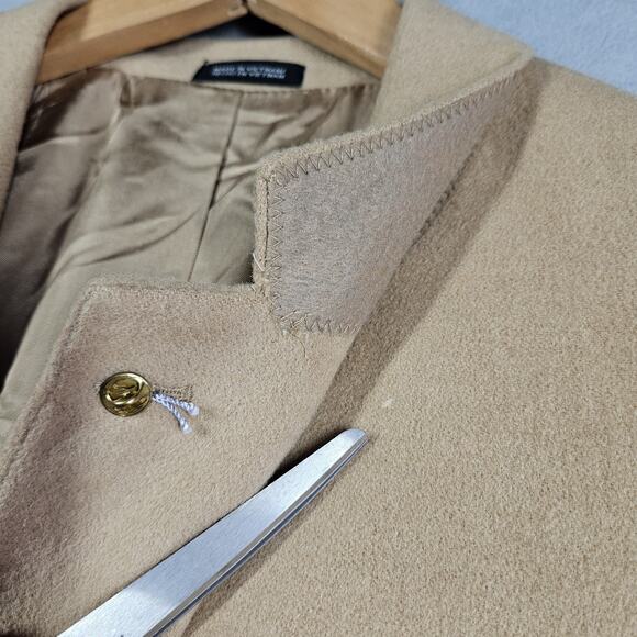 Vintage Stafford Camel Hair Blazer Mens Size 44R Classic Fit Jacket Old Money - Picture 8 of 16